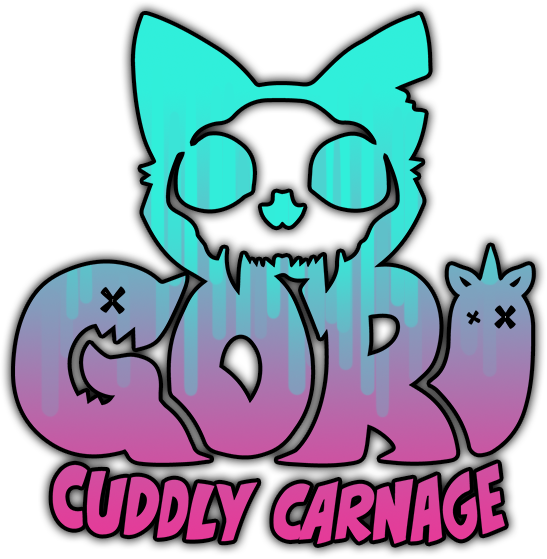 Горі: логотип Cuddly Carnage